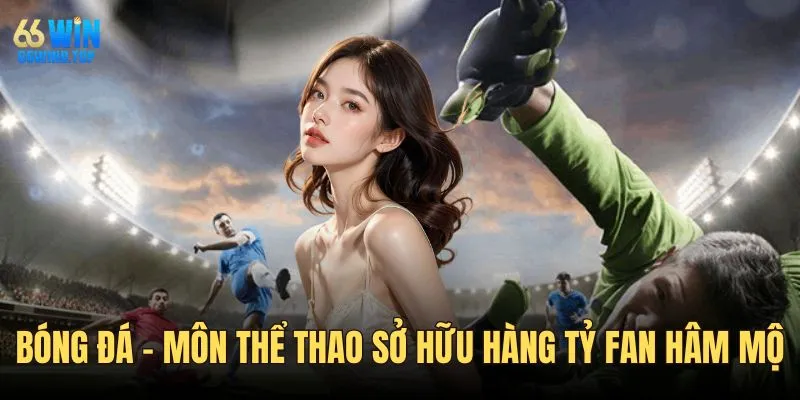 Bóng đá - môn thể thao vua với hàng tỷ người hâm mộ