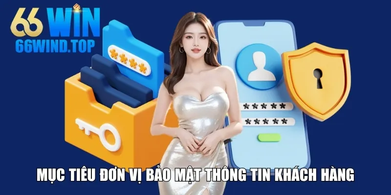 Mục tiêu đơn vị bảo mật thông tin khách hàng