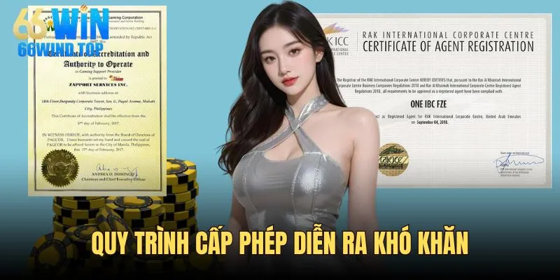 Quy trình cấp phép diễn ra lâu và khó khăn